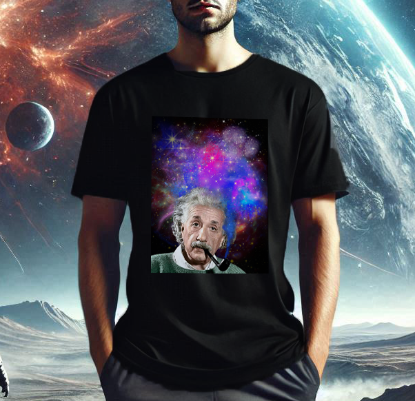 Einstein Graphic Shirt, Science Shirt