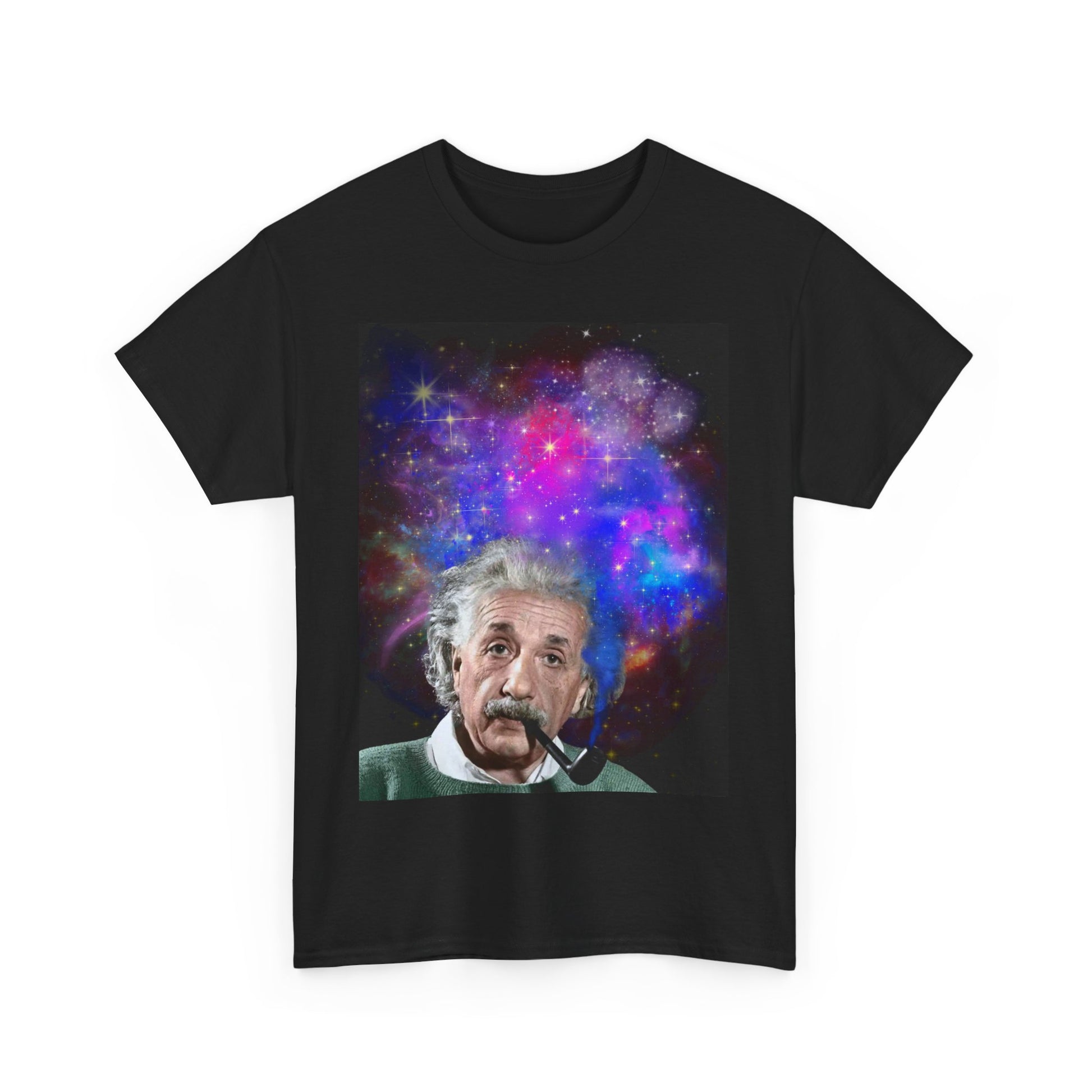 Einstein Graphic Shirt, Science Shirt, Black Shirt